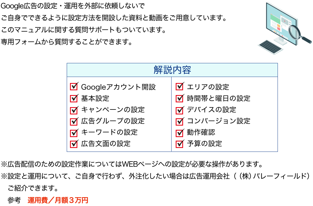 Google広告配信マニュアル